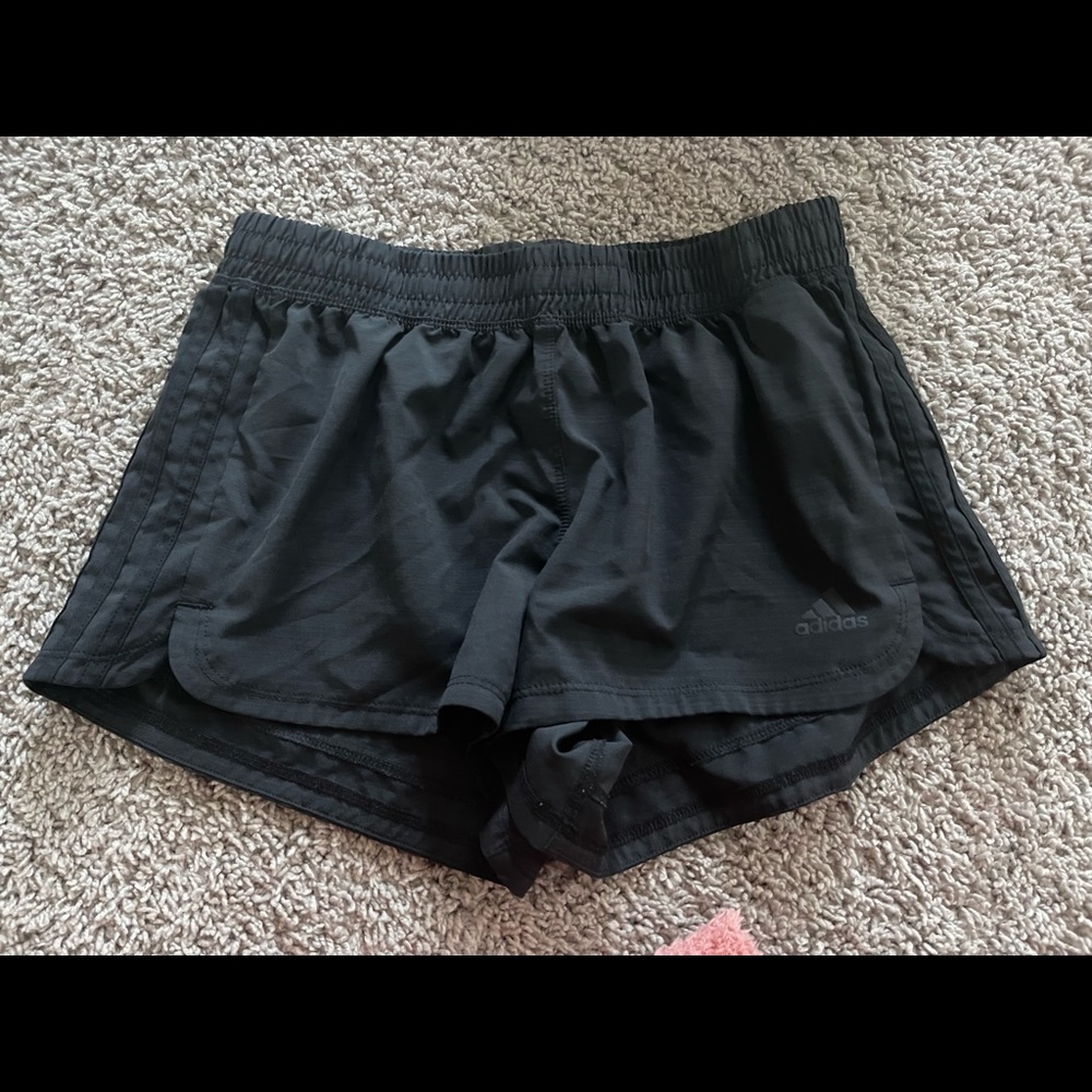Solid Black Adidas Medium Aeroready M Shorts - image 1
